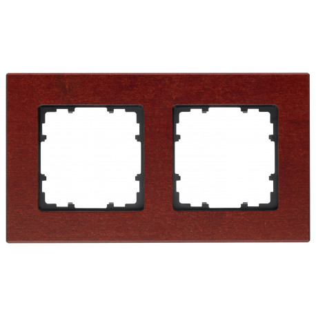 5TG1102-2 MARCO 2 ELEMENTOS MIRO MADERA ARCE ROJO