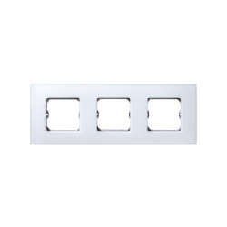 27773-60 PLACA 3 ELEMENTOS (BLANCO MATE