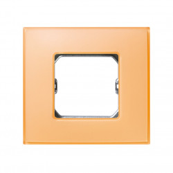 27771-64 PLACA 1 ELEMENTO  (SALMON MATE